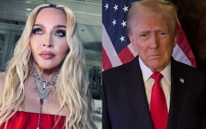 Madonna Calls Donald Trump 'Rapist' in Social Media Rant After Stuffing Face With Anti-Trump Cake