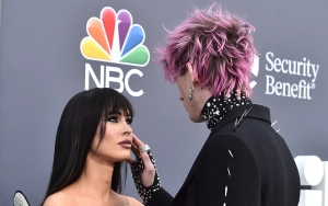 Megan Fox Shyly Shows Support to MGK at GQ Party After Pregnancy News
