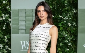 Emily Ratajkowski Flaunts Extremely Slender Physique in Barely-There Red Top in New Photo