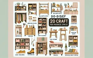 20 Practical DIY Craft Ideas for Storage Solutions That Maximize Space