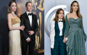 Brad Pitt and Angelina Jolie's Twins Knox and Vivienne Resemble Parents on Casual Outing