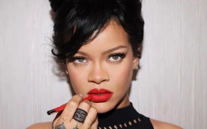 Rihanna Goes Daring in Fishnet Dress Ahead of Thanksgiving