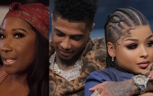 Blueface's Mom Has Nightmare Over His 'Chrisean Rock' Face Tattoo