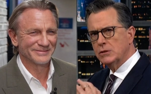 Daniel Craig Confronts Stephen Colbert for Mispronouncing His Name