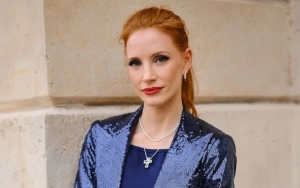 Jessica Chastain Stuns in Black Dress at 38th American Cinematheque Awards