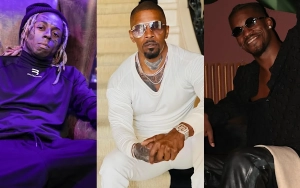 Lil Wayne All Smiles as He Parties With Jamie Foxx and Jimmy Butler After Super Bowl Snub