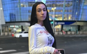 Bhad Bhabie Sports Suspicious Wristbands in New Photo Amid Cancer Battle