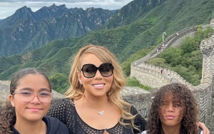 Mariah Carey Ends Christmas Time Tour With Support From Twins