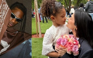 Travis Scott Joined by His and Kylie Jenner's Daughter Stormi to Spread Holiday Cheer in Houston