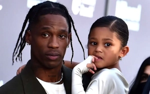 Travis Scott and Daughter Stormi Webster Spread Holiday Cheer in Houston