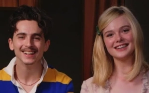 Timothee Chalamet and Elle Fanning Reenact 'Holding Space' Meme 
