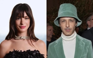 Anne Hathaway Pokes Fun at Jeremy Strong's Golden Globes Look, Compares It to 'Princess Diaries'