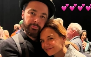 Katie Holmes Shocks Fans as She Cuddles Unrecognizable Jim Parsons Backstage at Broadway Show