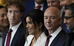 Mark Zuckerberg Caught Ogling Lauren Sanchez's Cleavage at Trump's Inauguration