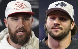 Travis Kelce and Brother Jason Poke Fun at Josh Allen on TV Show