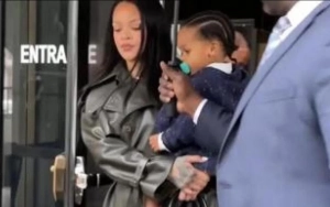 Rihanna Brings Her Kids to Court to Support A$AP Rocky During Closing Arguments of His Trial