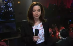 Aubrey Plaza Honors Late Husband Jeff Baena on 'SNL50' in First Appearance Since His Death