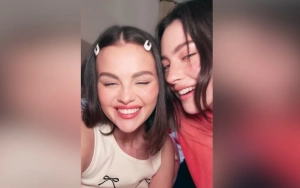 Selena Gomez in Bed With Gracie Abrams in 'Call Me When You Break Up' Music Video