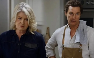 Matthew McConaughey Scared Martha Stewart During Filming Super Bowl Ad
