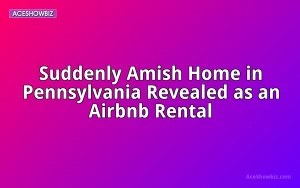 Suddenly Amish Home in Pennsylvania Revealed as an Airbnb Rental