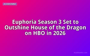 Euphoria Season 3 Set to Outshine House of the Dragon on HBO in 2026