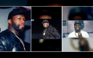 50 Cent Throws Cash at Fan Showing Her 'I Hate Diddy Too' Message
