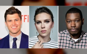 Colin Jost Jokes About Scarlett Johansson’s Role in Their Marriage on SNL