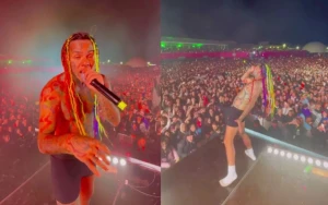 6ix9ine Splits $50K Between Two Needy Families in Generous Giveaway