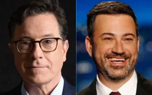 Stephen Colbert Passes His Unused Iran War Jokes to Jimmy Kimmel