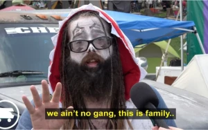 Andrew Callaghan Takes All Gas No Brakes Inside Gathering of the Juggalos
