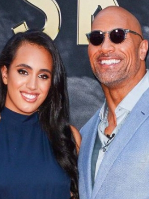 Dwayne Johnson's Daughter Simone Appears to Hint She Was 'Banned' From His Wedding