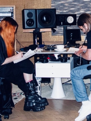Madonna Shares Photo From Studio With Producer Max Martin as They Work on Her New Music