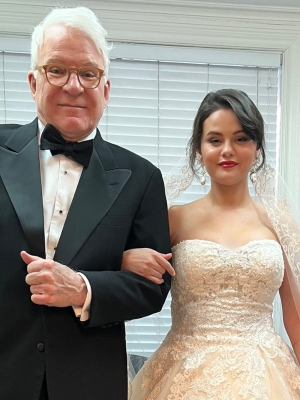 Fans Gush Over Selena Gomez Wearing Wedding Dress While Filming 'Only Murders in the Building' 