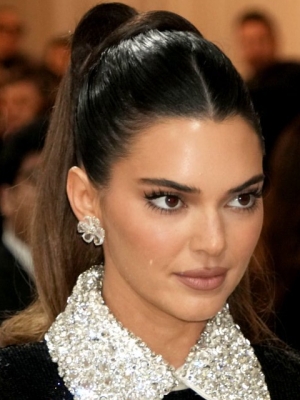 Kendall Jenner Barely Covers Her Breasts in Tiny Dress During European Vacay