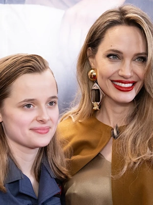 Angelina Jolie Joined by Daughter Vivienne at 'Reefer Madness: The Musical' Opening