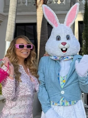 Mariah Carey's Kids Embarrassed by Her Easter Family Photos 