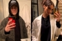 Thomas Doherty Captured Dining and Sharing Kisses with Model Yasmin Wijnaldum