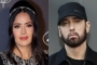 Salma Hayek Recalls Profusely Apologizing After She Accidentally Spat on Eminem  