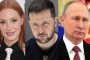 Jessica Chastain Praised by Volodymyr Zelenskyy for Visiting the Country Amid Russian Invasion