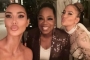Jennifer Lopez and Kim Kardashian Link Up at Oprah Winfrey's Star-Studded Birthday Party
