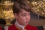 Prince George Dressed in Red Uniform at King Charles' Coronation