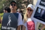 Heather Morris Honors Naya Rivera During 'Glee' Cast Reunion at SAG Protest
