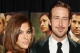 Ryan Gosling Supports Eva Mendes with Subtle T-Shirt Gesture