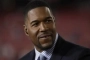 Michael Strahan Tosses Journalist's Phone Into Bush When Being Asked About National Anthem Controversy