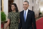 Barack Obama Steps Out Without Wife Michelle for Dinner with Daughters