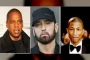Jay-Z Celebrates 25 Years of Blueprint with Eminem and Pharrell at Yankees