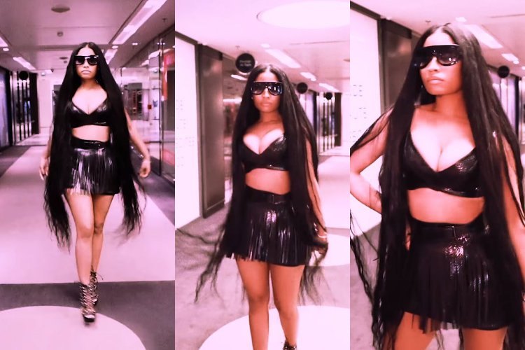 Nicki Minaj Flaunts Stunning Figure In Chun Li Selfie