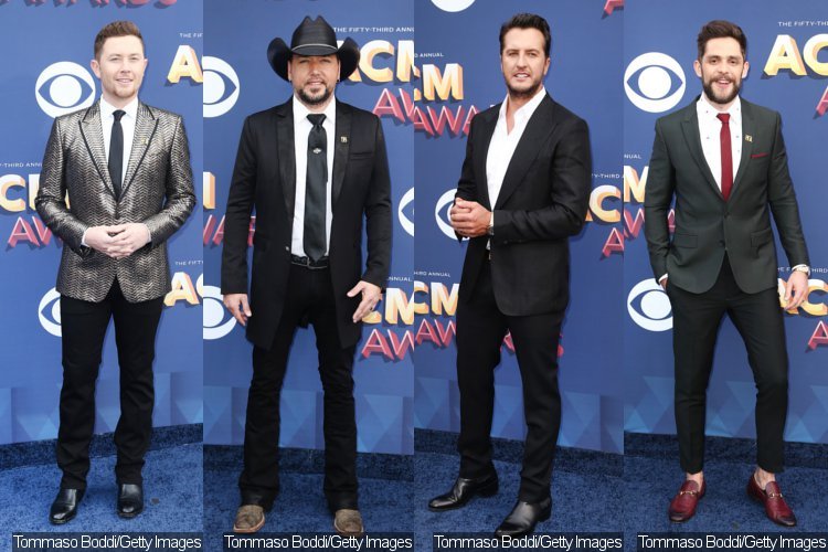 2018 ACM Awards' red carpet