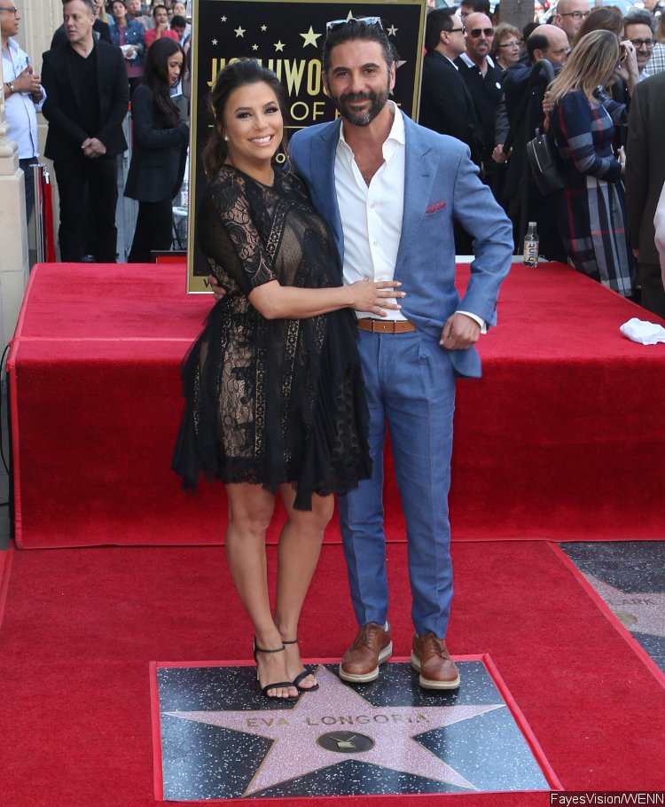 Eva Longoria at the Walk of Fame