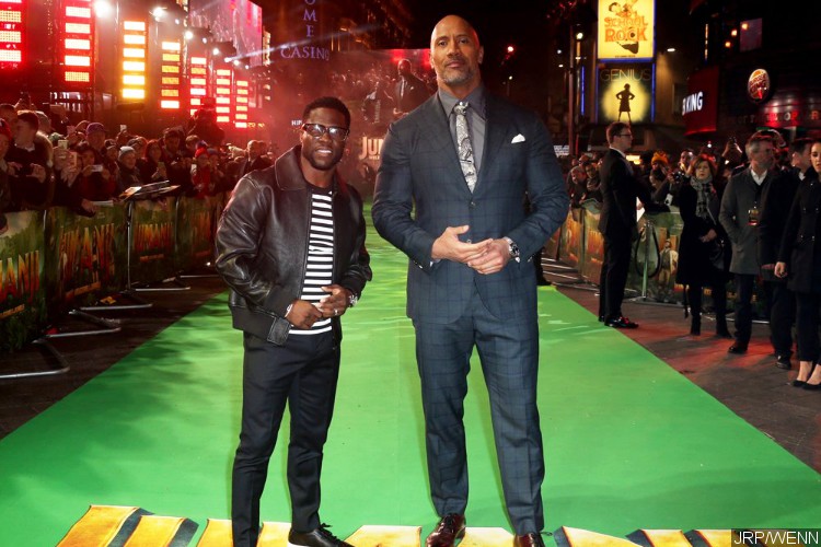 Dwayne Johnson Trolls Kevin Hart With Photo